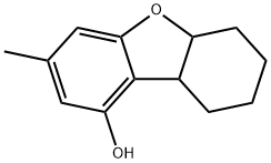 1-Dibenzofuranol, 5a,6,7,8,9,9a-hexahydro-3-Methyl- 结构式