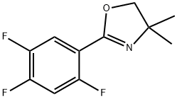 2-(2,4,5-TRIFLUOROPHENYL)-4,5-DIHYDRO-4,4-DIMETHYLOXAZOLE Structure