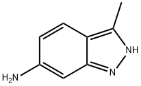 3-甲基-2H-吲唑-6-胺,1252927-42-6,结构式