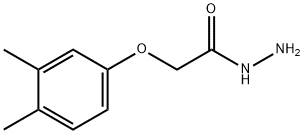 2-(3,4-二甲基苯氧基)乙酰肼, 125298-97-7, 结构式
