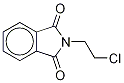 2-(2-クロロエチル-D4)-1H-イソインドール-1,3-ジオン 化学構造式