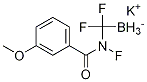 trifluoro[[(3-Methoxybenzoyl)aMino]Methyl]-Borate potassiuM salt 结构式