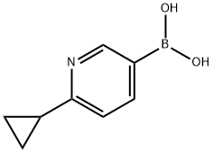 B-(6-Cyclopropyl-3-pyridinyl)boronic acid
