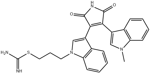 RO 31-8220 METHANESULFONATE Structure