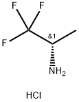 (S)-1,1,1-三氟异丙胺盐酸盐,125353-44-8,结构式
