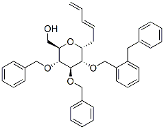 5-(tetra-O-benzyl-alpha-glucopyranosyl)-1,3-pentadiene 结构式