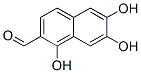 2-Naphthalenecarboxaldehyde, 1,6,7-trihydroxy- (9CI) 结构式