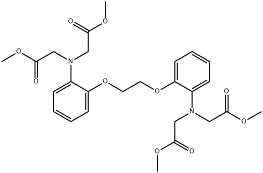 BAPTA-四甲酯,125367-34-2,结构式