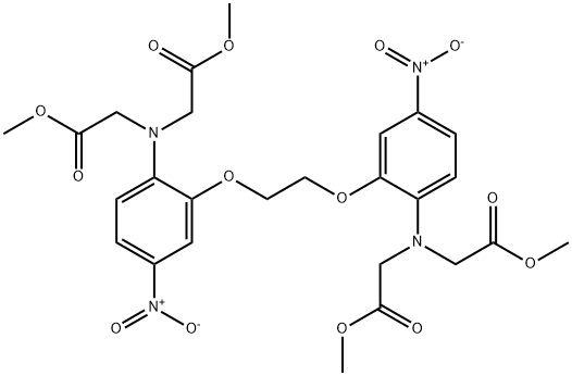 125367-35-3 N,N'-[1,2-Ethanediylbis[oxy(4-nitro-2,1-phenylene)]]bis[N-(2-Methoxy-2-oxoethyl)glycine DiMethyl Ester