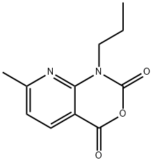 7-methyl-1-propyl-1H-pyrido[2,3-d][1,3]oxazine-2,4-dione Structure