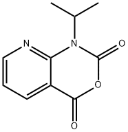 1-イソプロピル-1H-ピリド[2,3-D][1,3]オキサジン-2,4-ジオン 化学構造式