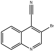 3-BROMOQUINOLINE-4-CARBONITRILE Struktur