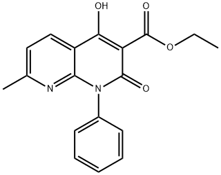 1253791-02-4 ethyl 4-hydroxy-7-methyl-2-oxo-1-phenyl-1,2-dihydro-1,8-naphthyridine-3-carboxylate