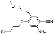 1253791-39-7 2-aMino-4-(3-chloropropoxy)-5-(2-Methoxyethoxy)benzonitrile