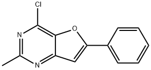 4-chloro-2-methyl-6-phenylfuro[3,2-d]pyrimidine Structure