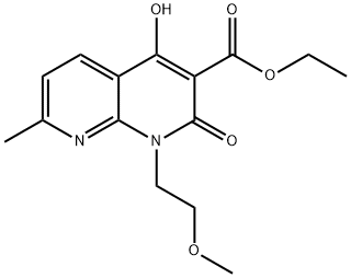 4-ヒドロキシ-1-(2-メトキシエチル)-7-メチル-2-オキソ-1,2-ジヒドロ-1,8-ナフチリジン-3-カルボン酸エチル price.