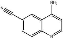 4-aminoquinoline-6-carbonitrile Struktur