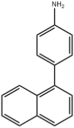 Benzenamine, 4-(1-naphthalenyl)- Structure