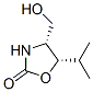 2-Oxazolidinone,4-(hydroxymethyl)-5-(1-methylethyl)-,(4R,5S)-(9CI) Structure
