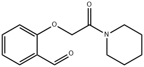 2-[2-氧-2-(1-哌啶基)乙氧基]苯甲醛, 125418-89-5, 结构式