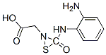 N(5)-(2'-aminophenyl)-4-thioxohydantoic acid 结构式