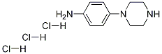 BenzenaMine, 4-(1-piperazinyl)-, trihydrochloride Structure