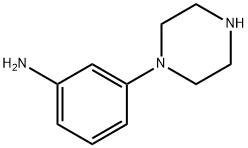 Benzenamine, 3-(1-piperazinyl)- (9CI) Struktur
