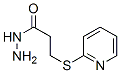 Propanoic acid, 3-(2-pyridinylthio)-, hydrazide (9CI) Structure