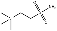 2-(TRIMETHYLSILYL)ETHANESULFONAMIDE, 90% 化学構造式