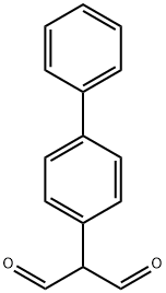 2-([1,1'-联苯]-4-基)丙二醛,125507-91-7,结构式