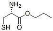 Cysteine, propyl ester (9CI) Struktur