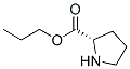Proline, propyl ester (9CI) 结构式