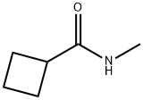 N-メチルシクロブタンカルボキサミド 化学構造式