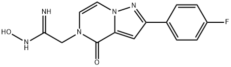 1255791-17-3 2-(2-(4-氟苯基)-4-氧代吡唑并[1,5-A]吡嗪-5(4H)-基)-N-羟基乙脒