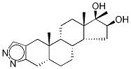 (5a,16b,17b)-17-methyl-2H-Androst-2-eno[3,2-c]pyrazole-16,17-diol, 125590-76-3, 结构式