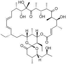 44-高寡霉素 B, 125616-18-4, 结构式