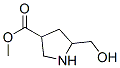 3-Pyrrolidinecarboxylicacid,5-(hydroxymethyl)-,methylester(9CI)|