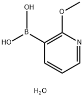 2-Methoxypyridine-3-boronic acid hydrate Struktur
