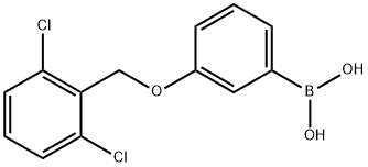 3-(2,6-dichlorophenylMethoxy)phenylboronic acid Structure