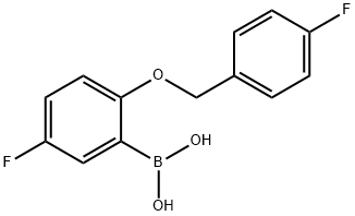 5-Fluoro-2-(4-fluorophenylmethoxy)phenylboronic acid