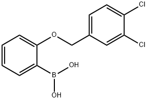 2-(3,4-Dichlorophenylmethoxy)phenylboronic acid Structure