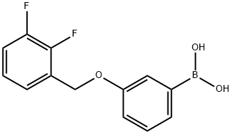 3-(2,3-DifluorophenylMethoxy)phenylboronic acid Struktur