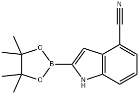 4-Cyanoindole-2-boronic acid pincol ester price.