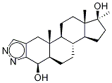 4β-Hydroxy Stanozolol 结构式