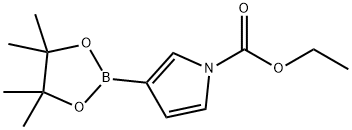 1-(Ethoxycarbonyl)pyrrole-3-boronic acid, pinacol ester Structure