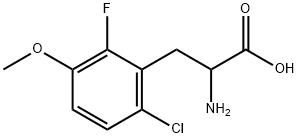 6-Chloro-2-fluoro-3-methoxy-DL-phenylalanine|2-氨基-3-(6-氯-2-氟-3-甲氧基苯基)丙酸