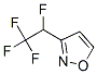 Isoxazole, 3-(1,2,2,2-tetrafluoroethyl)- (9CI) Struktur