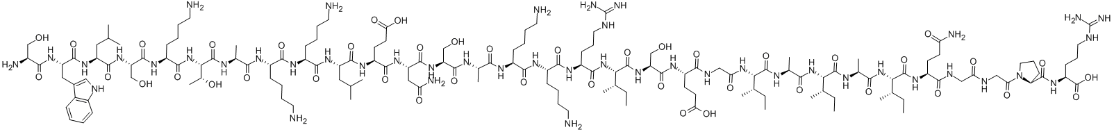 セクロピンP1 化学構造式