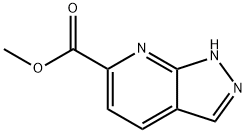 Methyl 1H-pyrazolo[3,4-b]pyridine-6-carboxylate, 1256786-55-6, 结构式