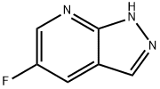 5-氟-1H-吡唑并[3,4-B]吡啶 结构式